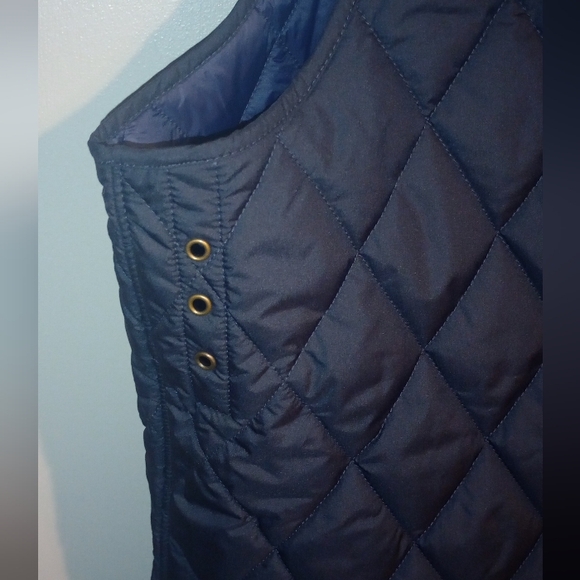 Ralph Lauren Men's Quilted Vest - Navy Blue - Picture 8 of 10
